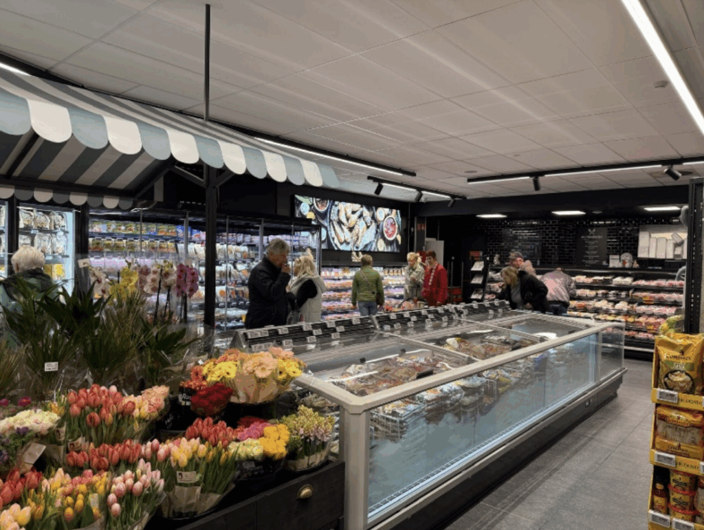 koelcel supermarkt delhaize